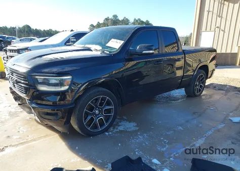 2019 Ram 1500 Laramie 4X2 6'4 Box z USA, uszkodzony, nr VIN 1C6RREDT6KN617365